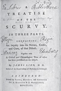 A page from the Treatise on Scurvy
